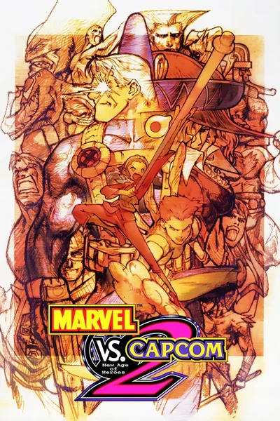 Marvel vs. Capcom 2: New Age of Heroes Cover