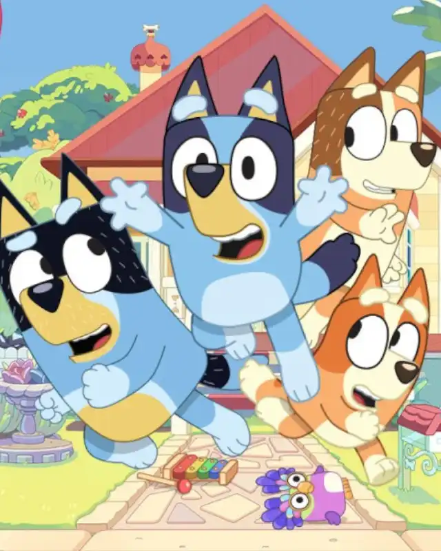 Bluey: The Videogame Cover