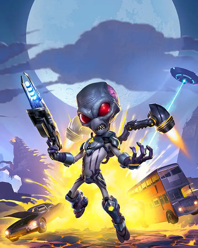 Destroy All Humans 2 - Reprobed Cover