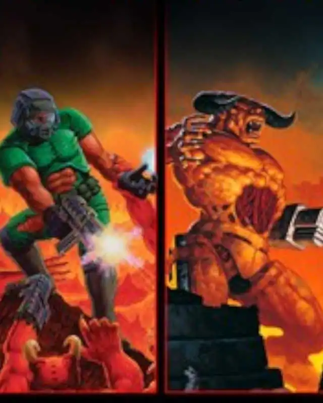 DOOM + DOOM II Cover