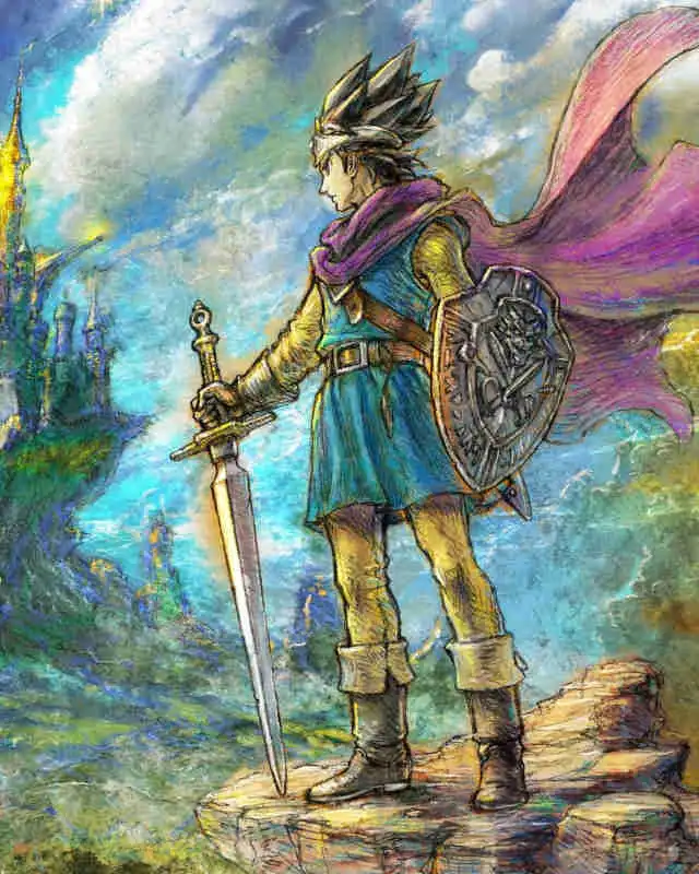 Dragon Quest III HD-2D Remake Cover
