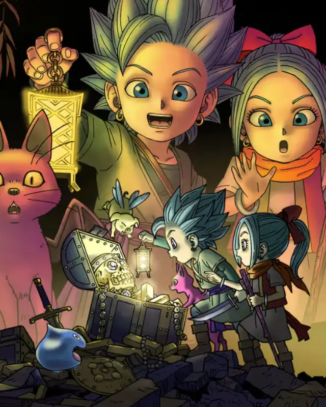 Dragon Quest Treasures Cover