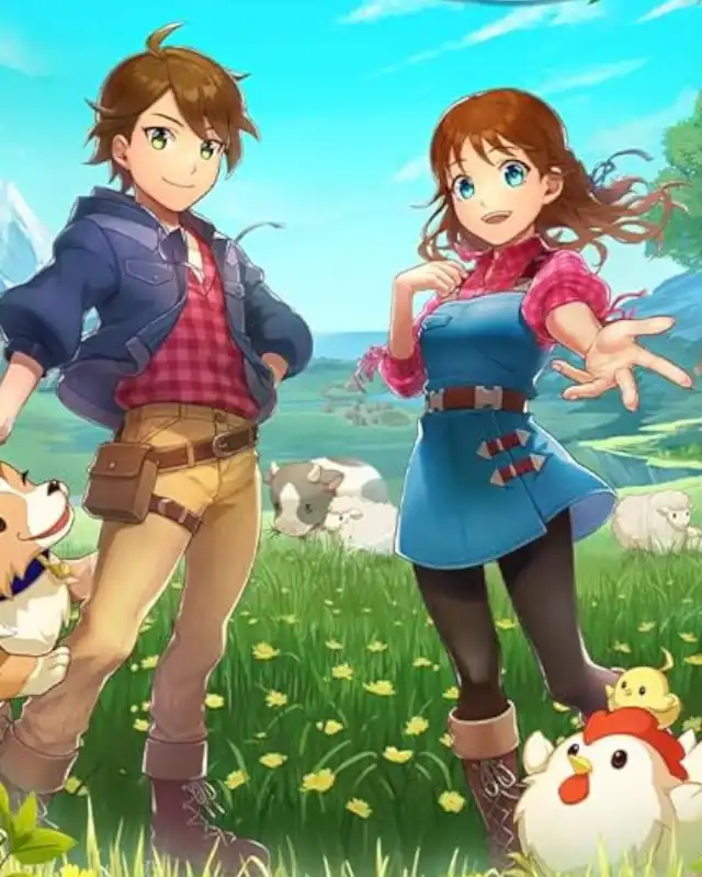 Harvest Moon: The Winds of Anthos Cover