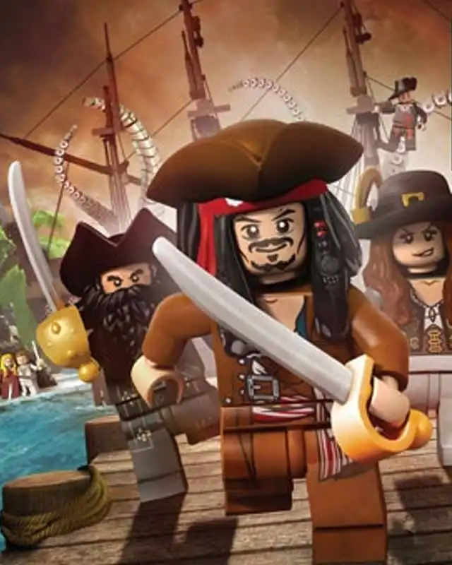Lego Pirates of the Caribbean: The Video Game Cover