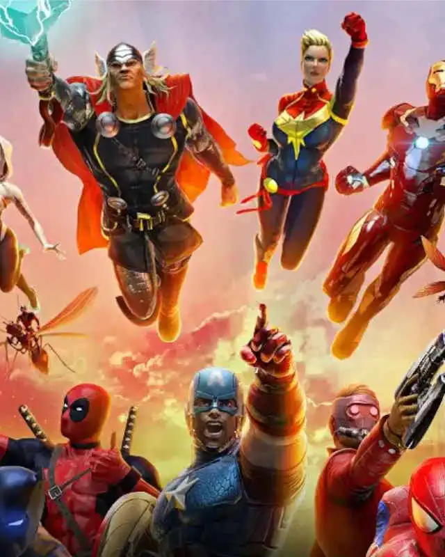 Marvel Heroes Omega Cover