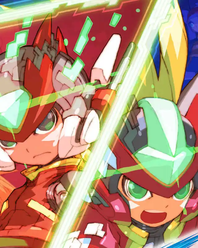 Mega Man Zero ZX Legacy Collection Cover