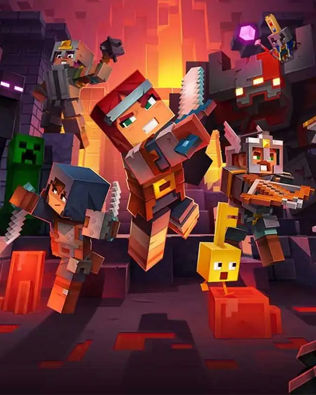 Minecraft Dungeons Cover