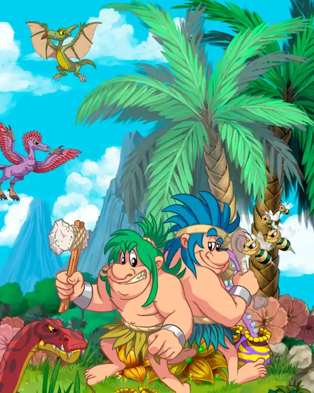 New Joe & Mac - Caveman Ninja Cover