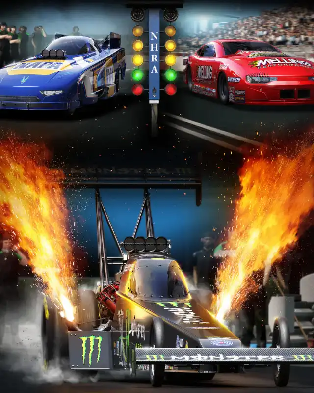 NHRA Championship Drag Racing: Speed For All Cover