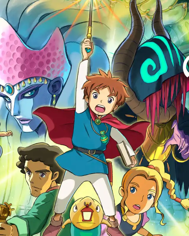 Ni no Kuni Wrath of the White Witch Remastered Cover