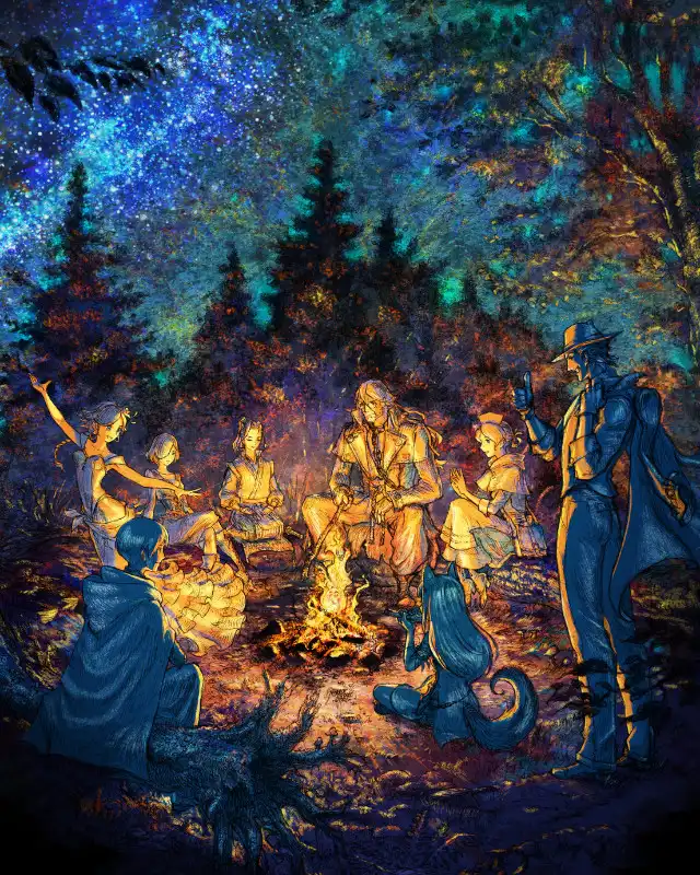 Octopath Traveler II Cover