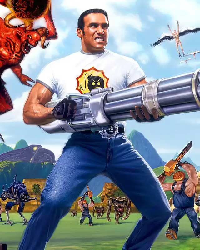 Serious Sam Classic: The Second Encounter Cover