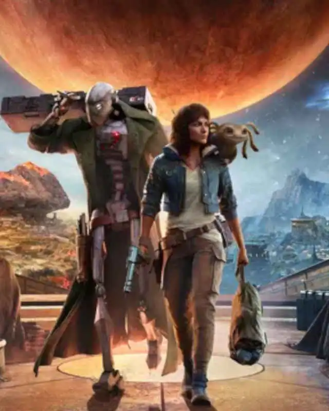 Star Wars Outlaws Cover