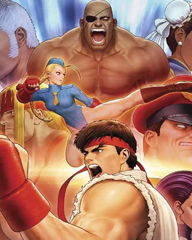Street Fighter 30th Anniversary Collection Cover