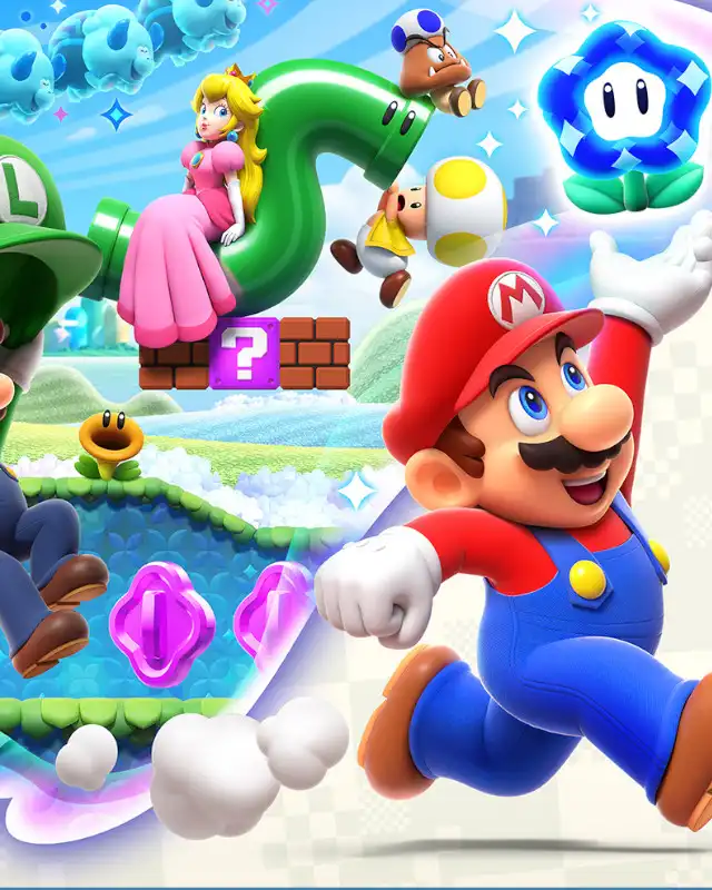 Super Mario Bros. Wonder Cover