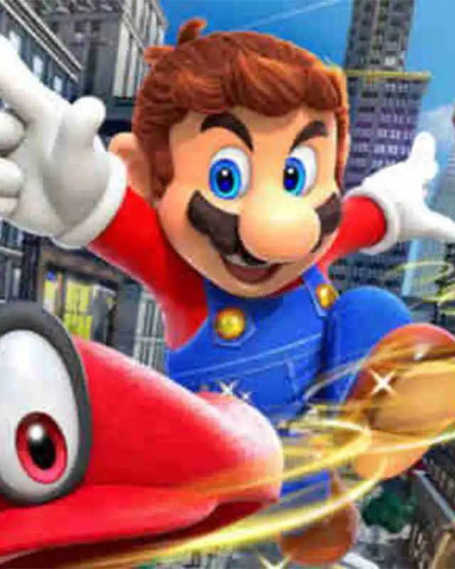 Super Mario Odyssey Cover