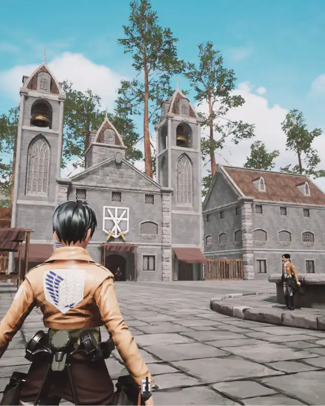 Swammys Attack On Titan Fan Game Cover