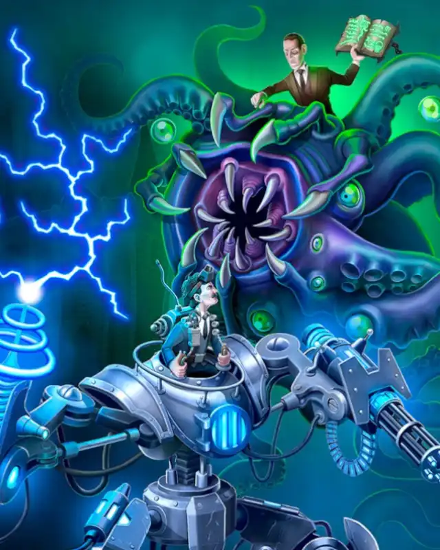 Tesla vs Lovecraft Cover