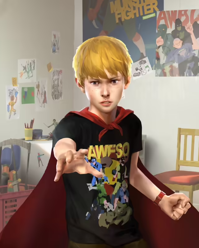 The Awesome Adventures of Captain Spirit Cover