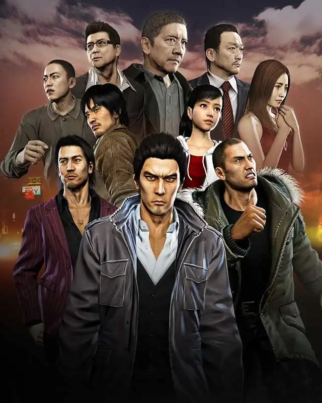 Yakuza 5 Remastered Cover